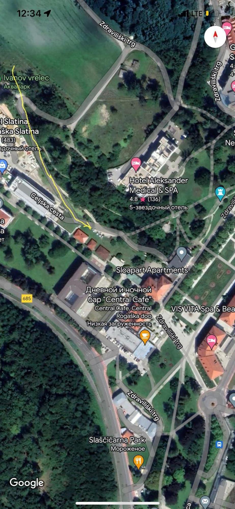 Apartment Juliana Rogaska Slatina Luaran gambar